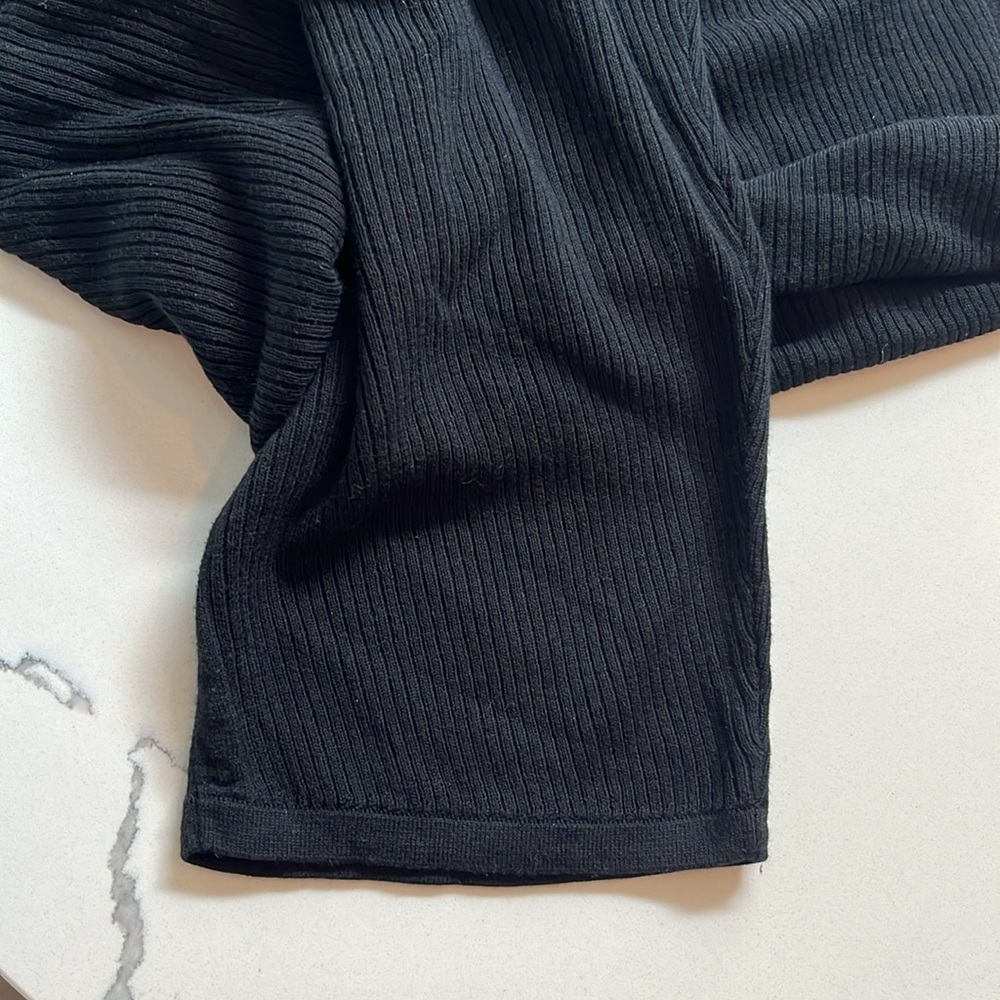 Talbots Ribbed Raglan Short Sleeve Sweater - Picture 6 of 6
